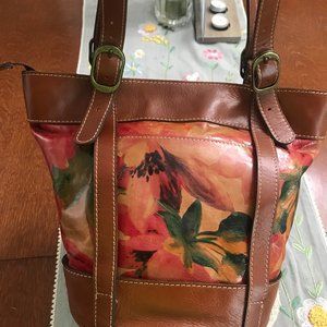 Patricia Nash Enna Bucket Tote - Spring Multi Floral